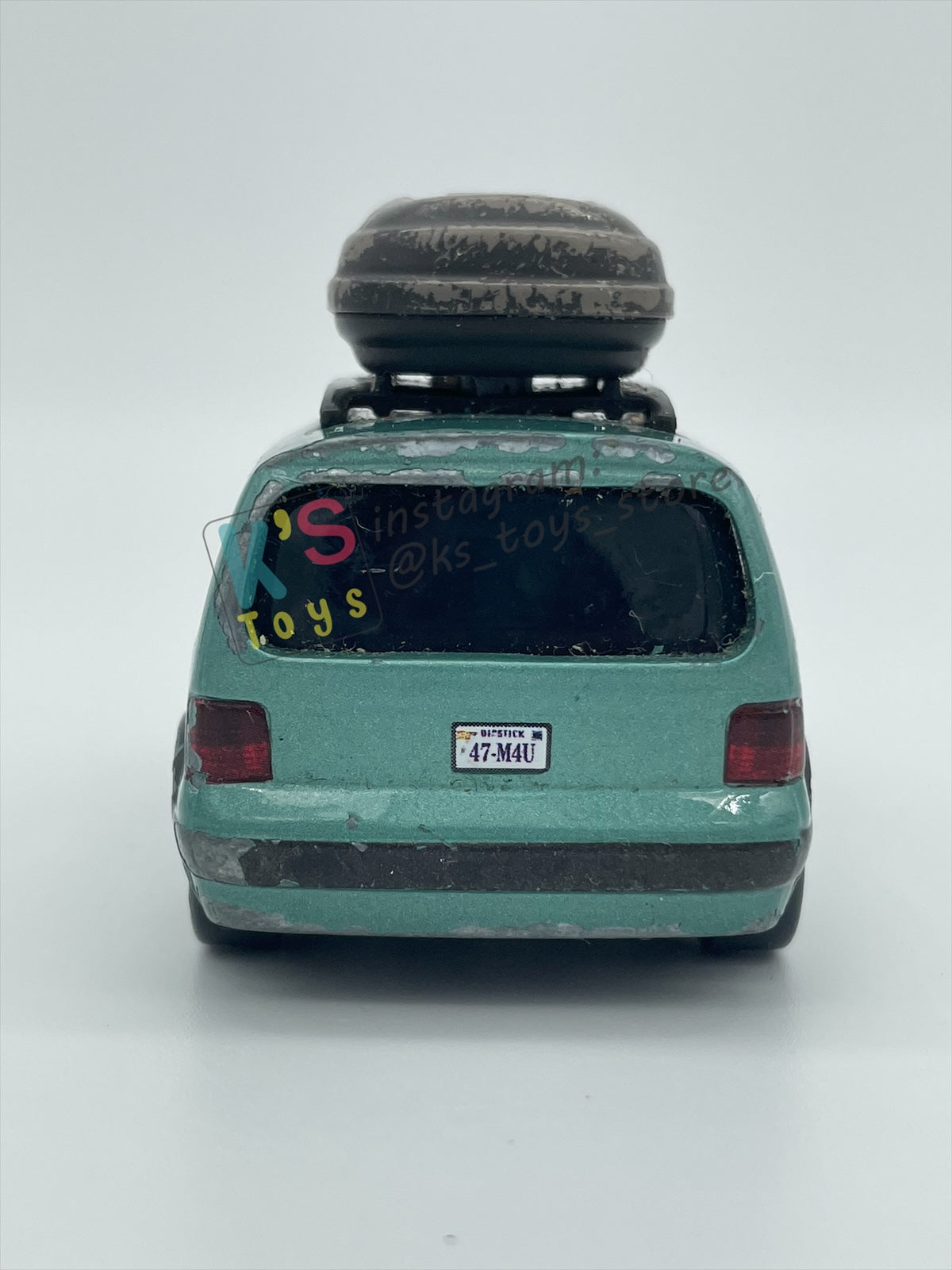 PRE-OWNED / LOOSE DISNEY PIXAR CARS BY MATTEL - "VAN" - PLAYED WITH CONDITION - READ DESCRIPTION!!!!!!!!!!!