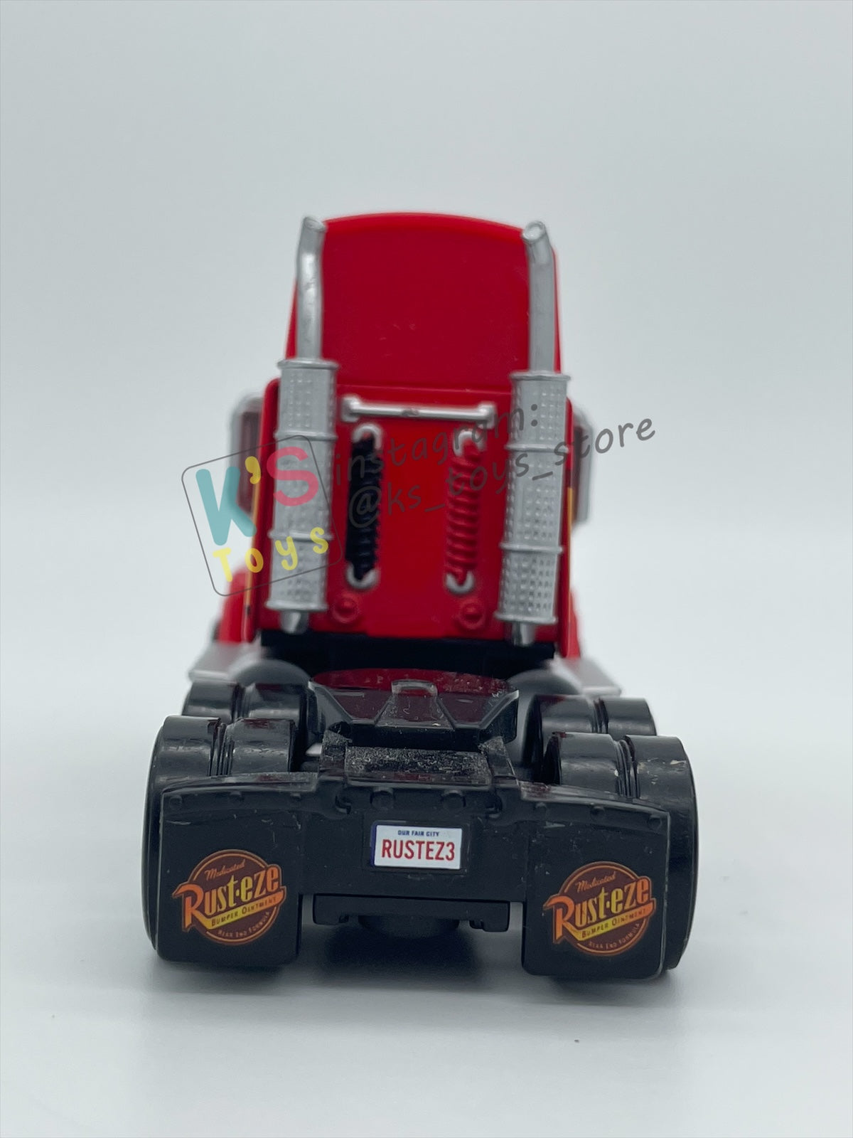 PRE-OWNED / LOOSE DISNEY PIXAR CARS BY MATTEL - "MACK (SEMI TRUCK)" - CARS 3 SERIES - NEAR MINT CONDITION - READ DESCRIPTION!!!!!!!!!!!