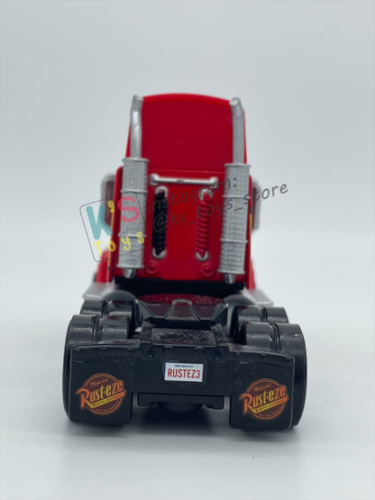 PRE-OWNED / LOOSE DISNEY PIXAR CARS BY MATTEL - "MACK (SEMI TRUCK)" - CARS 3 SERIES - NEAR MINT CONDITION - READ DESCRIPTION!!!!!!!!!!!