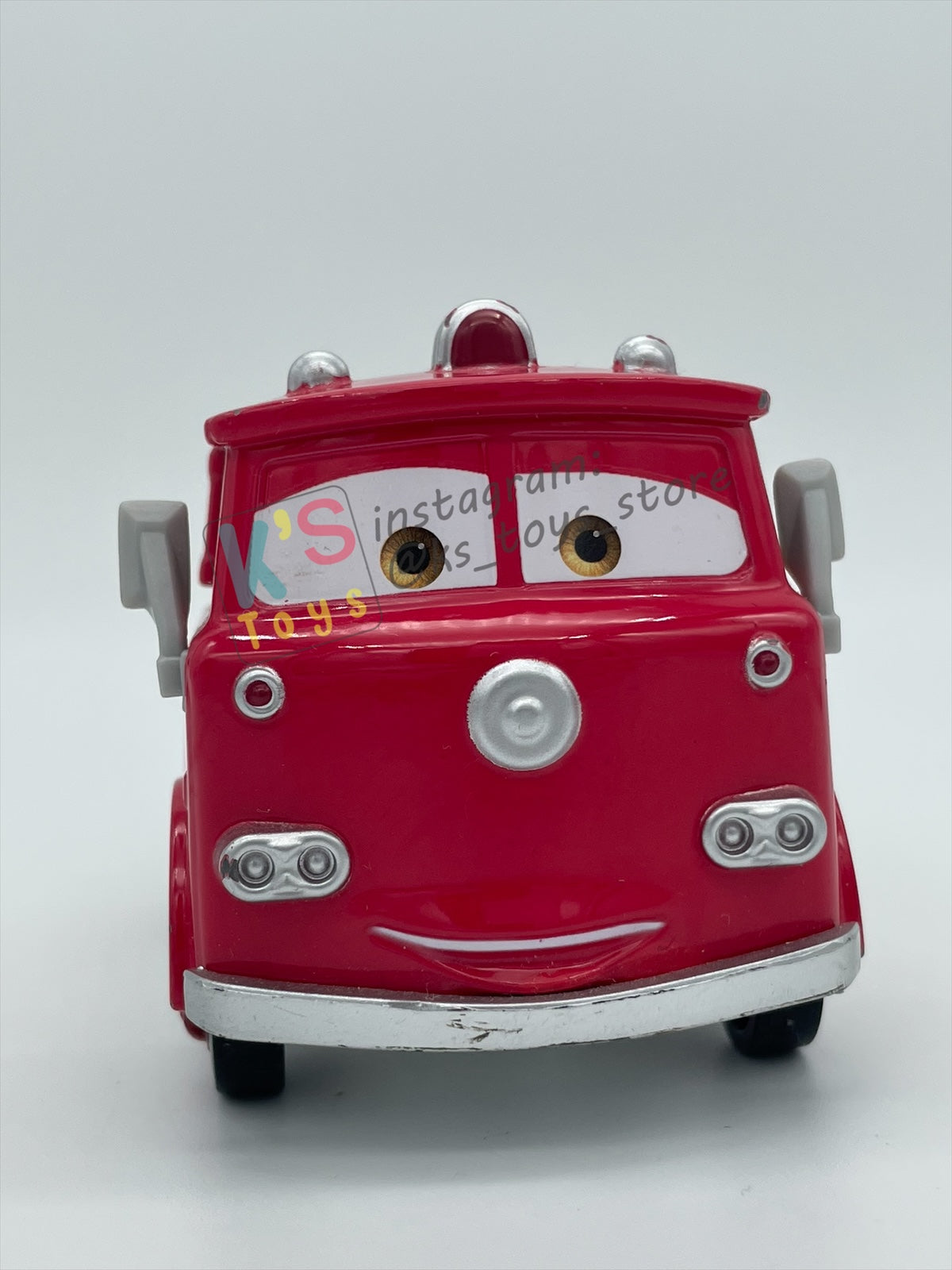 PRE-OWNED / LOOSE DISNEY PIXAR CARS BY MATTEL - "RED" - CARS SERIES - NEAR MINT CONDITION - READ DESCRIPTION!!!!!!!!!!!
