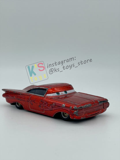 PRE-OWNED / LOOSE DISNEY PIXAR CARS BY MATTEL - "HYDRAULIC RAMONE" - PLAYED WITH CONDITION - READ DESCRIPTION!!!!!!!!!!!
