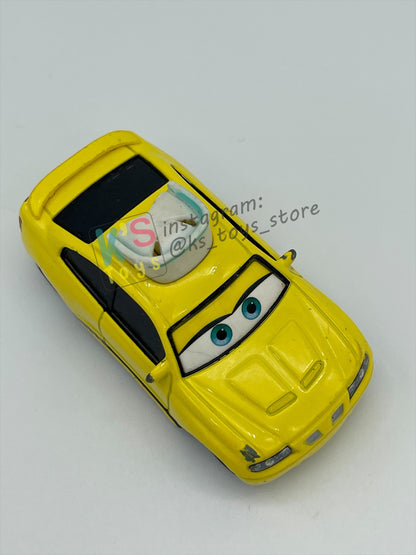 PRE-OWNED / LOOSE DISNEY PIXAR CARS BY MATTEL - "NURSE GTO" - PLAYED WITH CONDITION - READ DESCRIPTION!!!!!!!!!!!