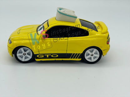 PRE-OWNED / LOOSE DISNEY PIXAR CARS BY MATTEL - "NURSE GTO" - PLAYED WITH CONDITION - READ DESCRIPTION!!!!!!!!!!!