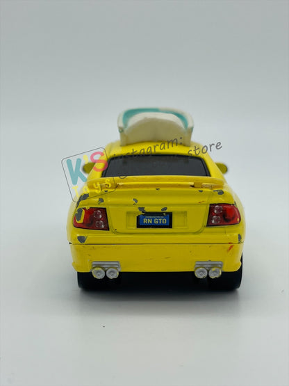 PRE-OWNED / LOOSE DISNEY PIXAR CARS BY MATTEL - "NURSE GTO" - PLAYED WITH CONDITION - READ DESCRIPTION!!!!!!!!!!!