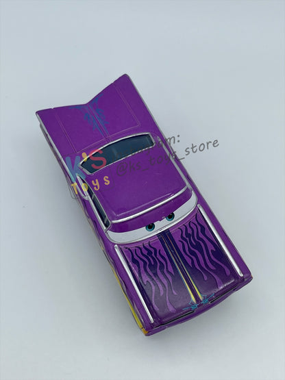 PRE-OWNED / LOOSE DISNEY PIXAR CARS BY MATTEL - "HYDRAULIC RAMONE HIGH N LOW" - CARS 2 SERIES - NEAR MINT CONDITION - READ DESCRIPTION!!!!!!!!!!!
