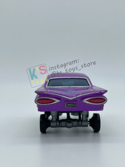 PRE-OWNED / LOOSE DISNEY PIXAR CARS BY MATTEL - "HYDRAULIC RAMONE HIGH N LOW" - CARS 2 SERIES - NEAR MINT CONDITION - READ DESCRIPTION!!!!!!!!!!!