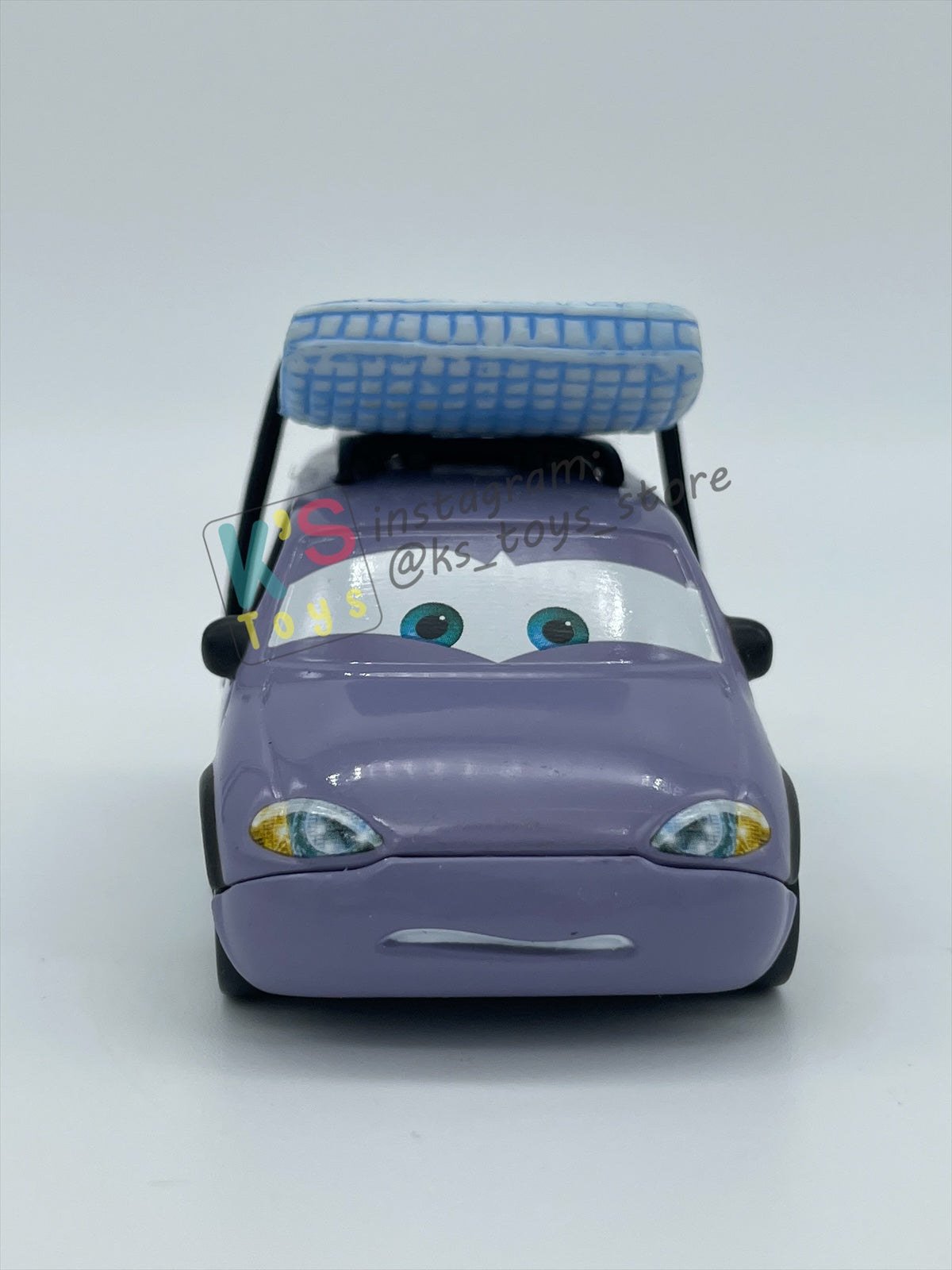 PRE-OWNED / LOOSE DISNEY PIXAR CARS BY MATTEL - "LEROY TRAFFIK" - CARS SERIES - MINT/NEAR MINT CONDITION - READ DESCRIPTION!!!!!!!!!!!