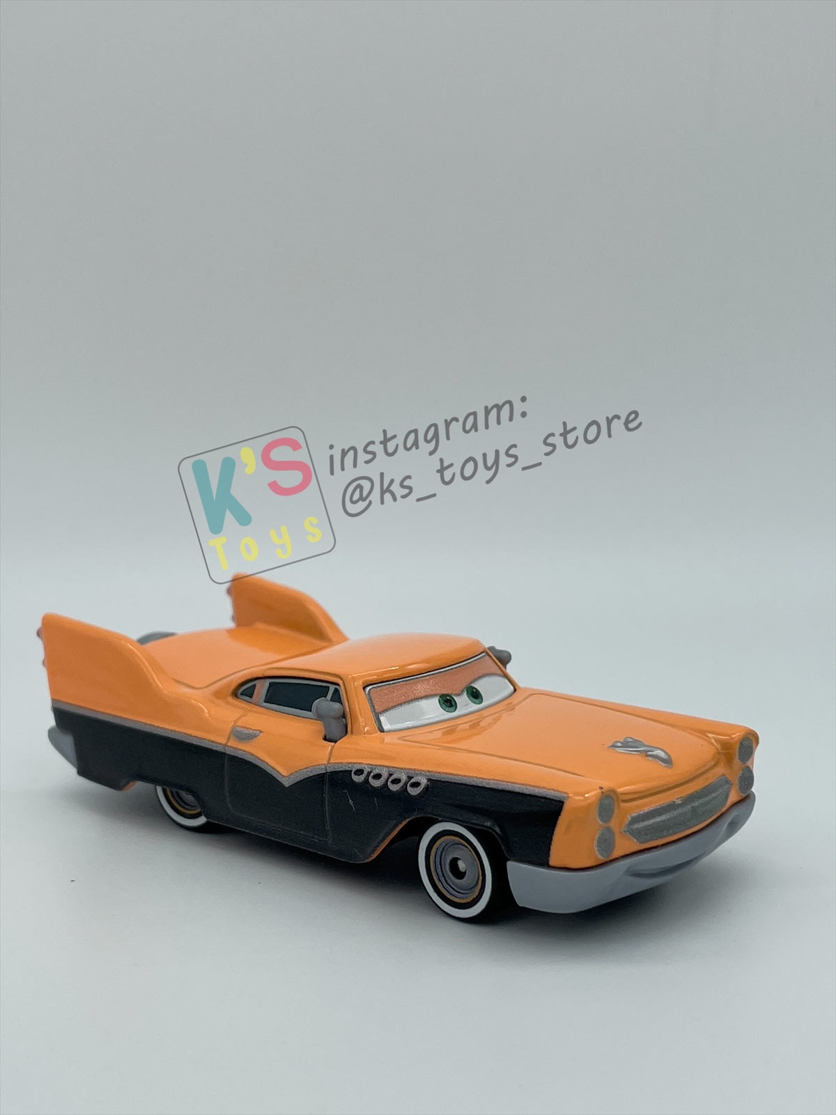 PRE-OWNED / LOOSE DISNEY PIXAR CARS BY MATTEL - "HANK “HALLOWEEN” MURPHY" - CARS SERIES - NEAR MINT CONDITION - READ DESCRIPTION!!!!!!!!!!!