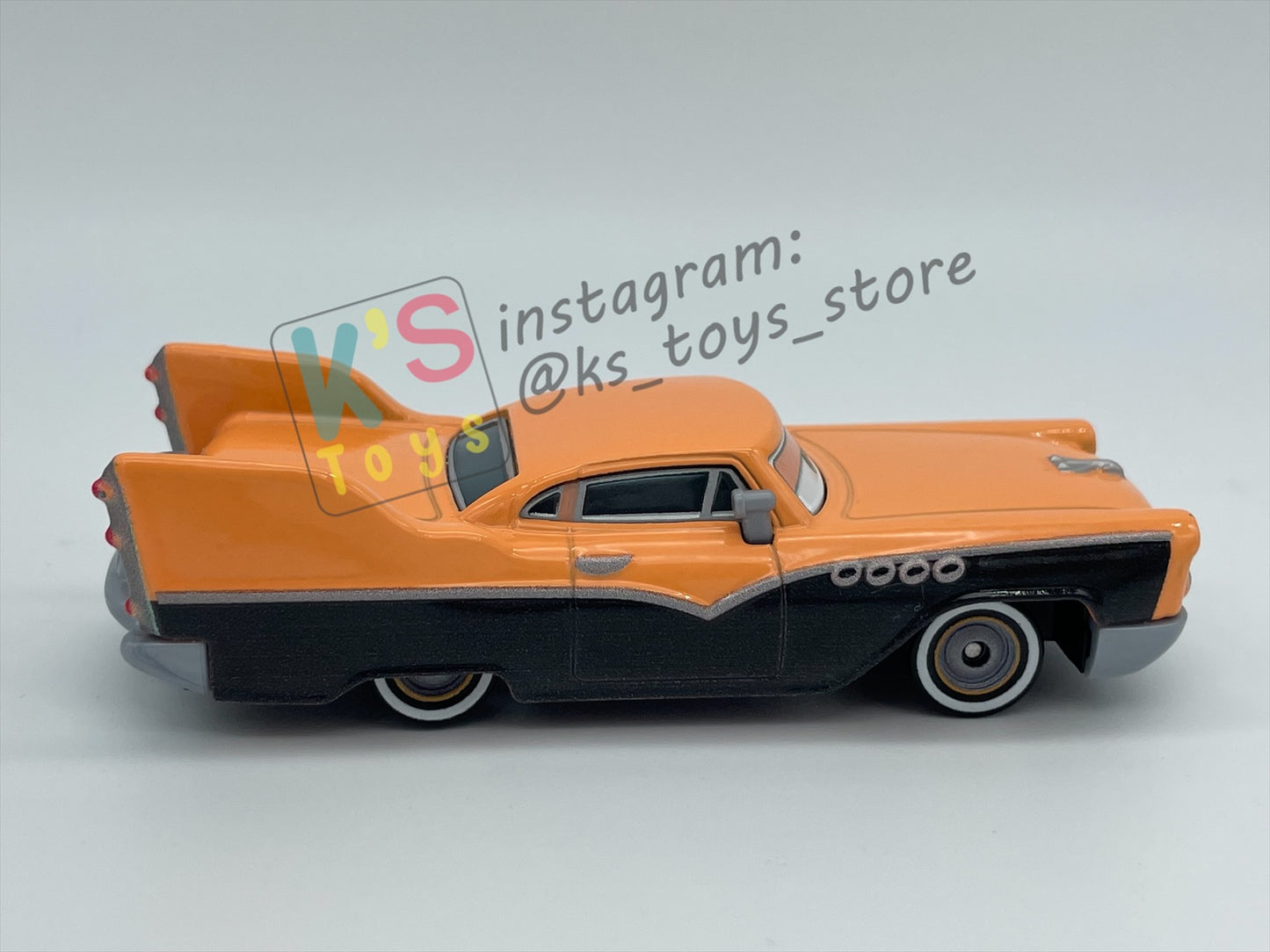 PRE-OWNED / LOOSE DISNEY PIXAR CARS BY MATTEL - "HANK “HALLOWEEN” MURPHY" - CARS SERIES - NEAR MINT CONDITION - READ DESCRIPTION!!!!!!!!!!!