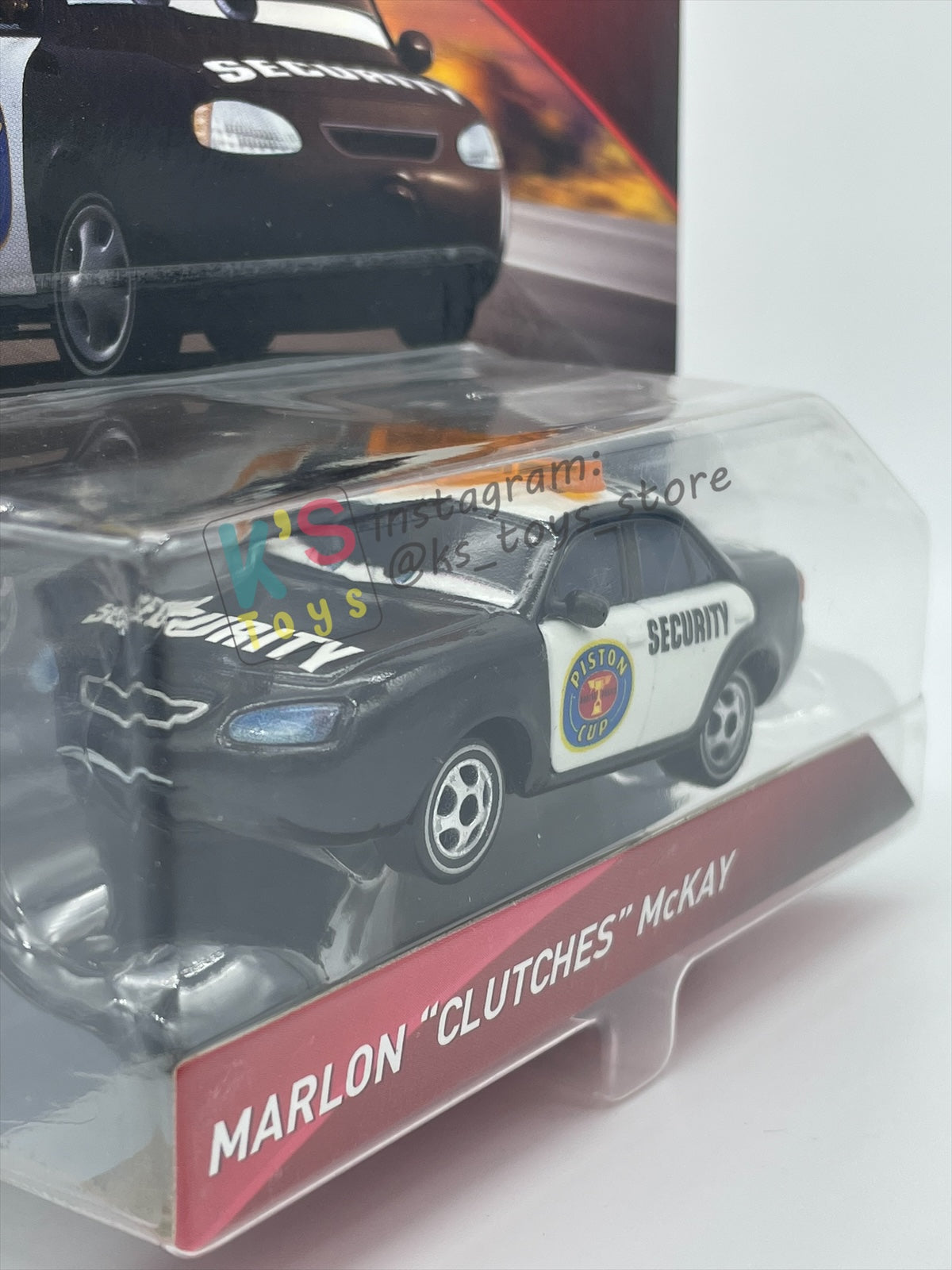 DISNEY PIXAR CARS 1:55 BY MATTEL, "MARLON “CLUTCHES” McKAY" CARS DINOCO 400 SERIES - BNIP