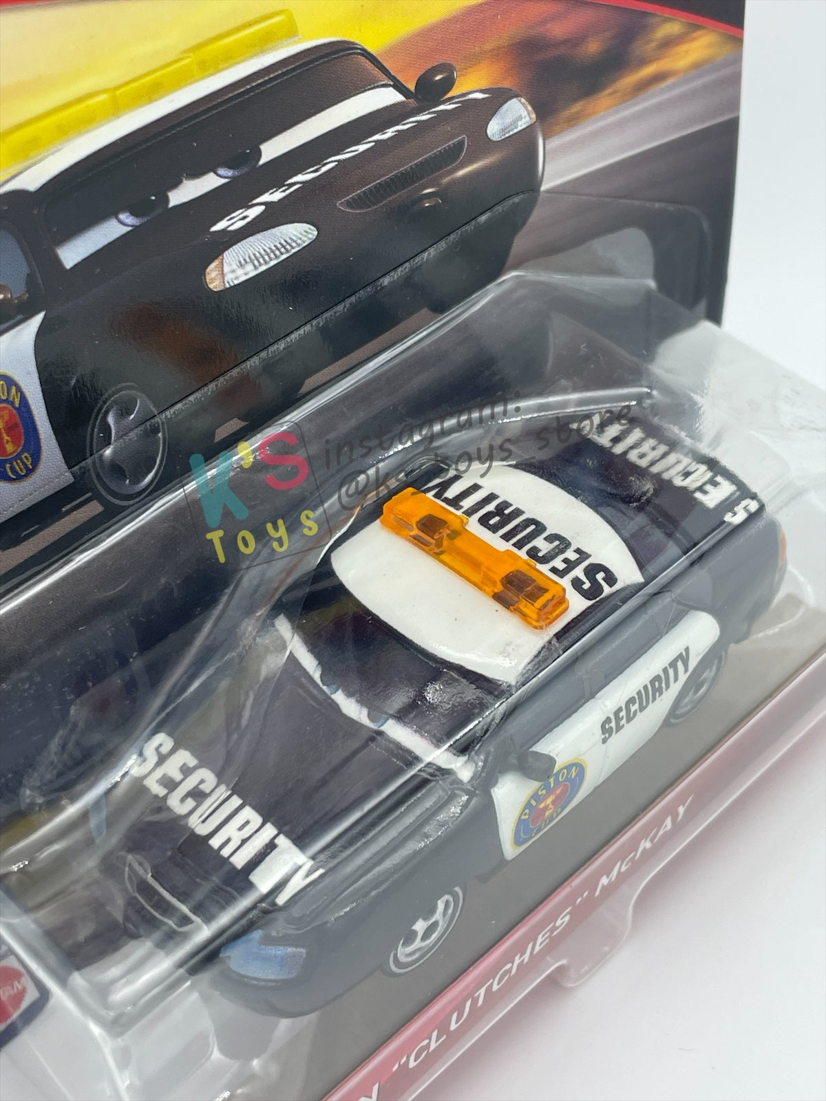 DISNEY PIXAR CARS 1:55 BY MATTEL, "MARLON “CLUTCHES” McKAY" CARS DINOCO 400 SERIES - BNIP