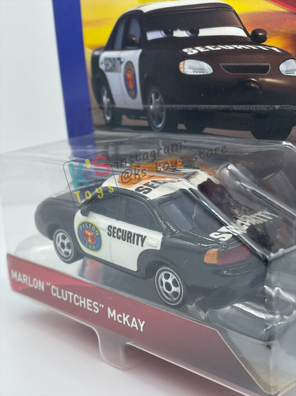 DISNEY PIXAR CARS 1:55 BY MATTEL, "MARLON “CLUTCHES” McKAY" CARS DINOCO 400 SERIES - BNIP