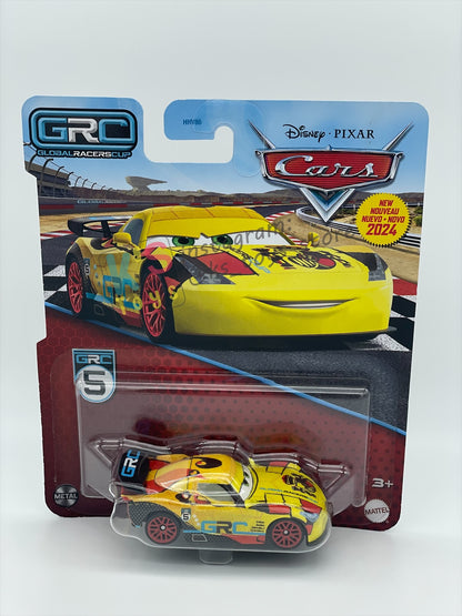 DISNEY PIXAR CARS 1:55  BY MATTEL, "GRC MIGUEL CAMINO" - 2024 NEW RELEASE GRC SERIES 18TH ANNIVERSARY - BNIP