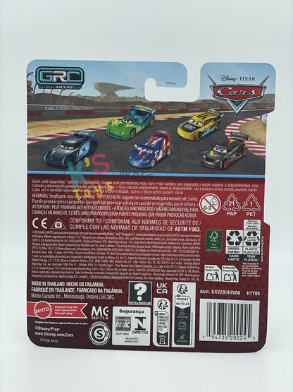 DISNEY PIXAR CARS 1:55  BY MATTEL, "GRC MIGUEL CAMINO" - 2024 NEW RELEASE GRC SERIES 18TH ANNIVERSARY - BNIP