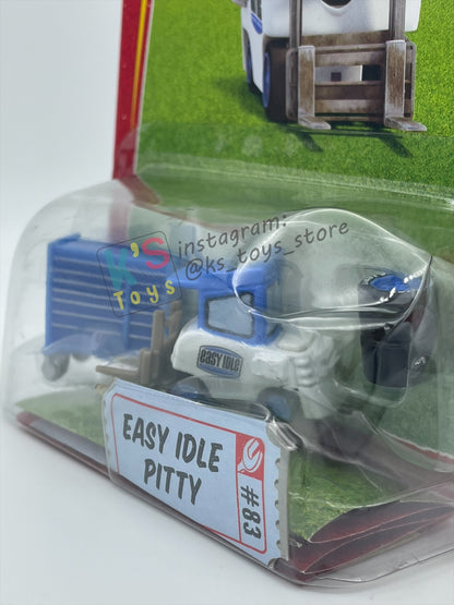 Rare Disney Pixar Cars 1:55 by Mattel, Easy Idle Pitty - Cars 1 Race Orama Series - BNIP