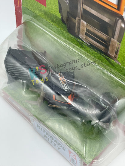 DISNEY PIXAR CARS 1:55 BY MATTEL, NITROADE PITTY - RACE ORAMA SERIES - BNIP