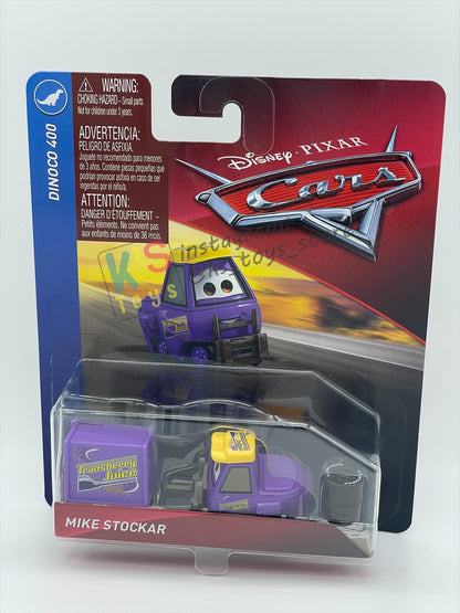 DISNEY PIXAR CARS 1:55  BY MATTEL, MIKE STOCKAR - DINOCO 400 - BNIP