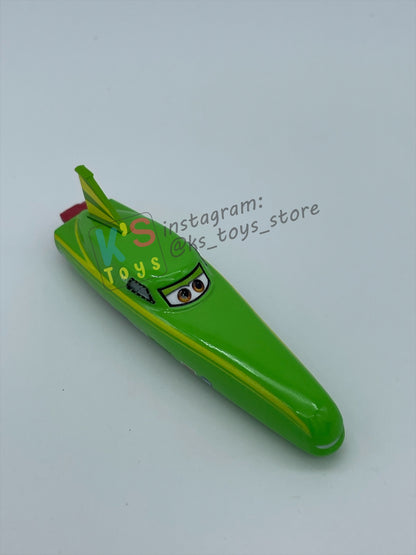 PRE-OWNED / LOOSE DISNEY PIXAR CARS 1:55 BY MATTEL - "NILE CONE" CARS ON THE ROAD SALT FEVER - NEAR MINT CONDITION