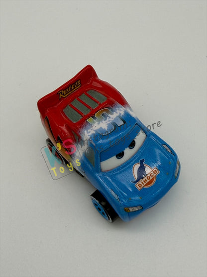 Loose Mini Racers Pixar Disney Cars, TRANSFORMING LIGHTNING MCQUEEN - Mint / Near Mint Condition