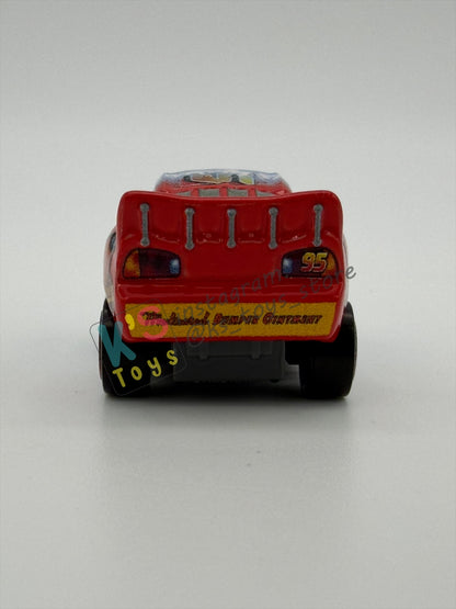 Loose Mini Racers Pixar Disney Cars, TRANSFORMING LIGHTNING MCQUEEN - Mint / Near Mint Condition