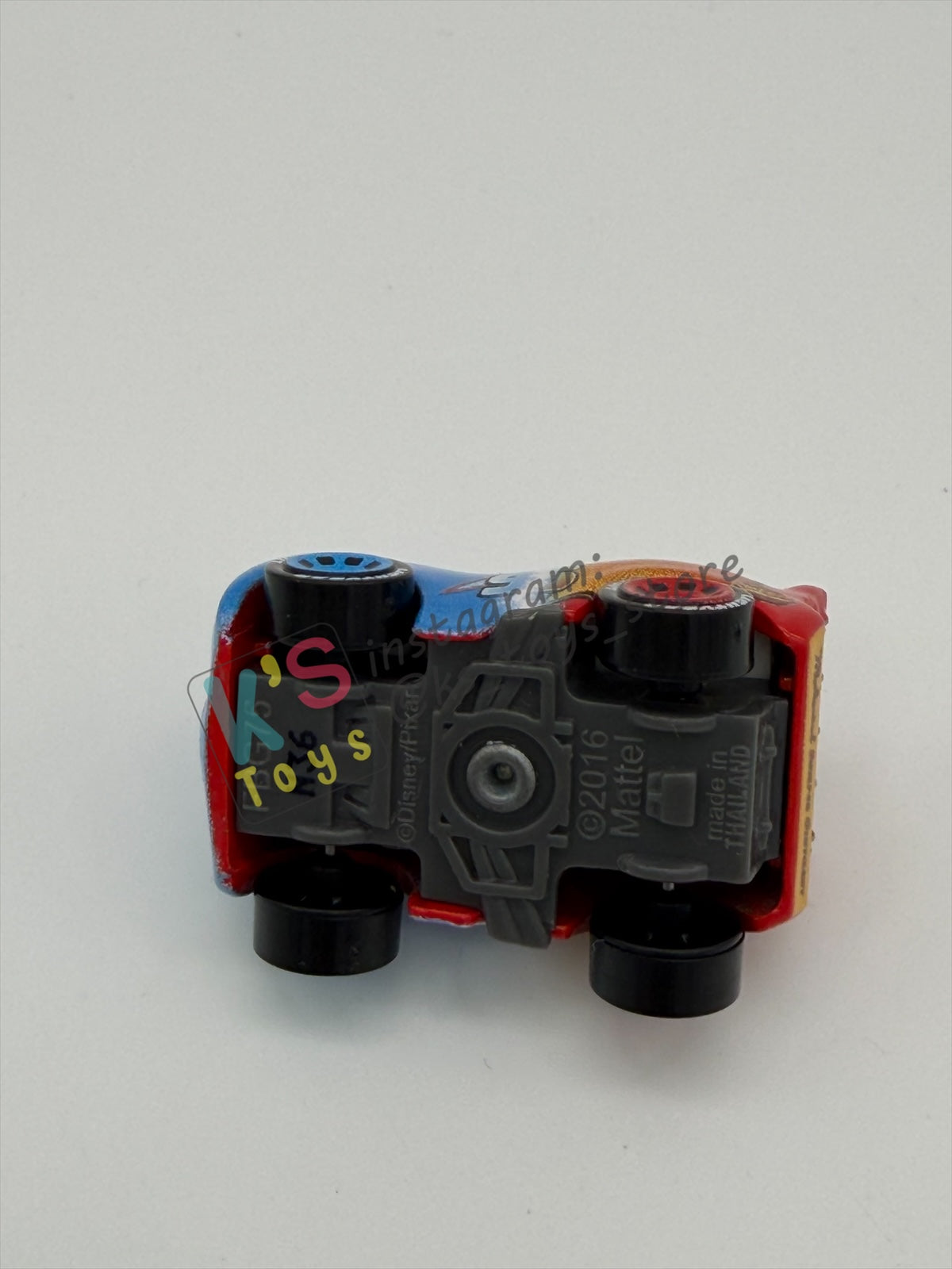 Loose Mini Racers Pixar Disney Cars, TRANSFORMING LIGHTNING MCQUEEN - Mint / Near Mint Condition
