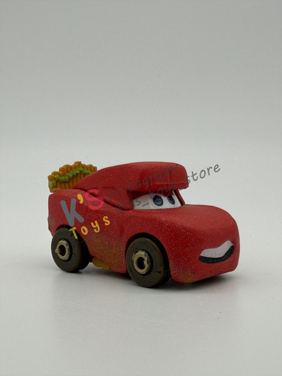 Loose Mini Racers Pixar Disney Cars, CAVE LIGHTNING MCQUEEN - Mint / Near Mint Condition