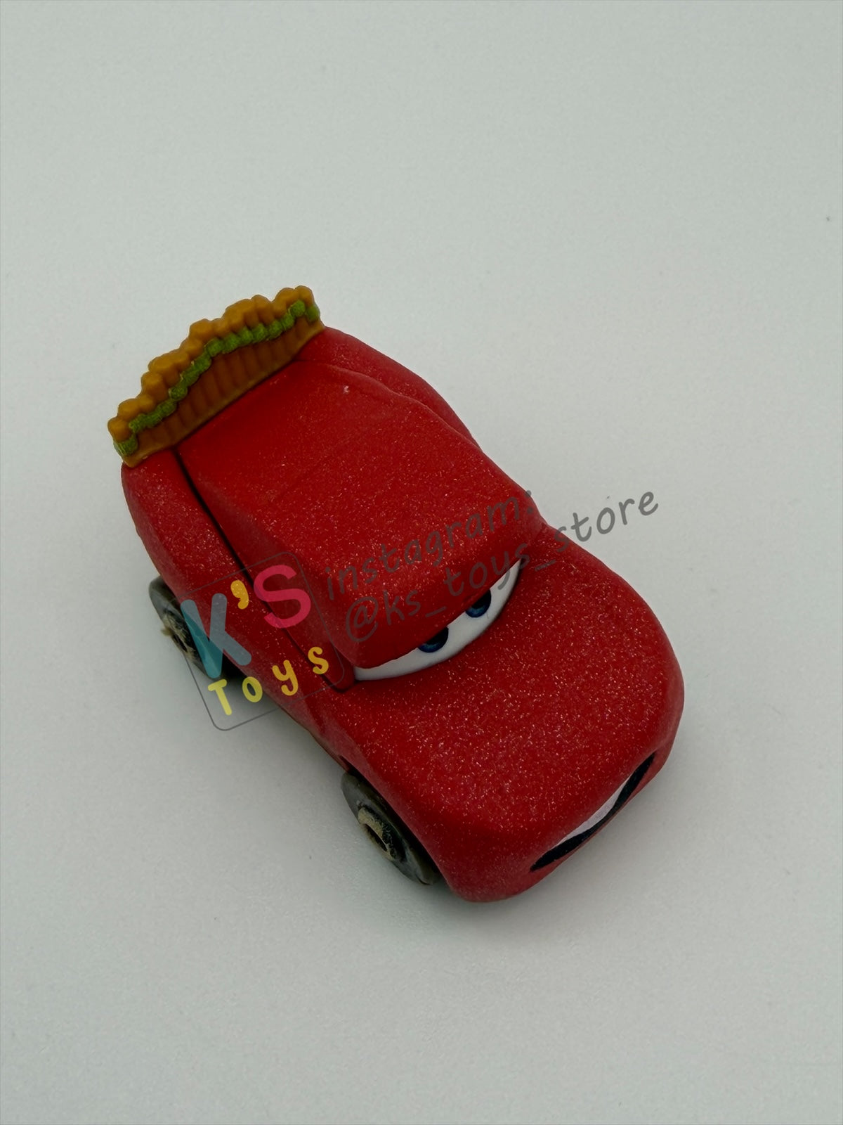 Loose Mini Racers Pixar Disney Cars, CAVE LIGHTNING MCQUEEN - Mint / Near Mint Condition