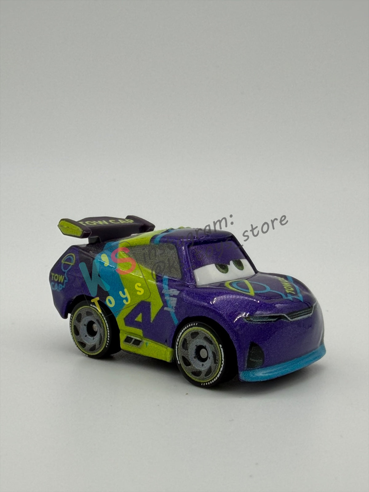 Loose Mini Racers Pixar Disney Cars, J.D McPILLAR - Mint / Near Mint Condition