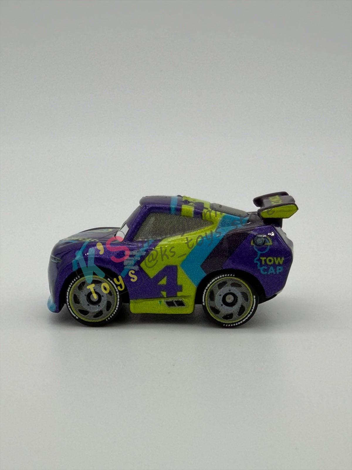 Loose Mini Racers Pixar Disney Cars, J.D McPILLAR - Mint / Near Mint Condition