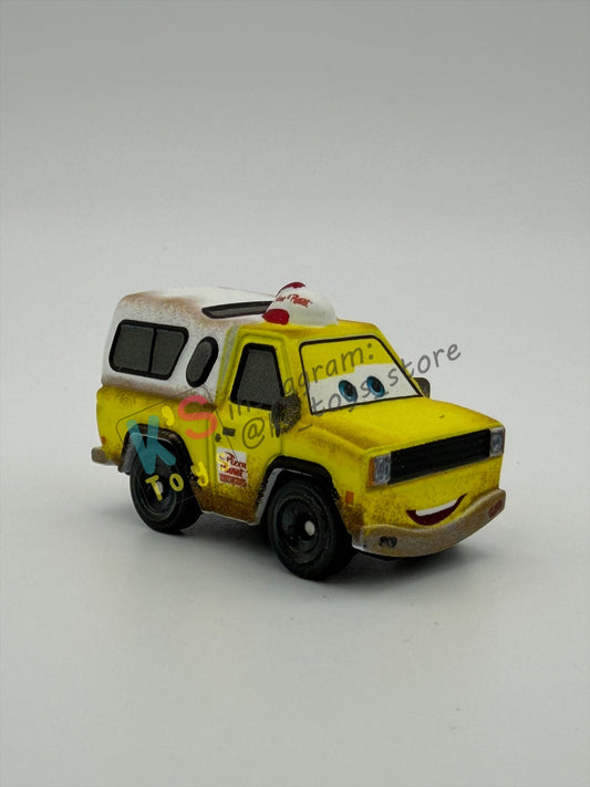 Loose Mini Racers Pixar Disney Cars, TODD PIZZA - Mint / Near Mint Condition