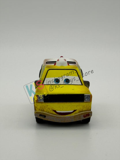 Loose Mini Racers Pixar Disney Cars, TODD PIZZA - Mint / Near Mint Condition