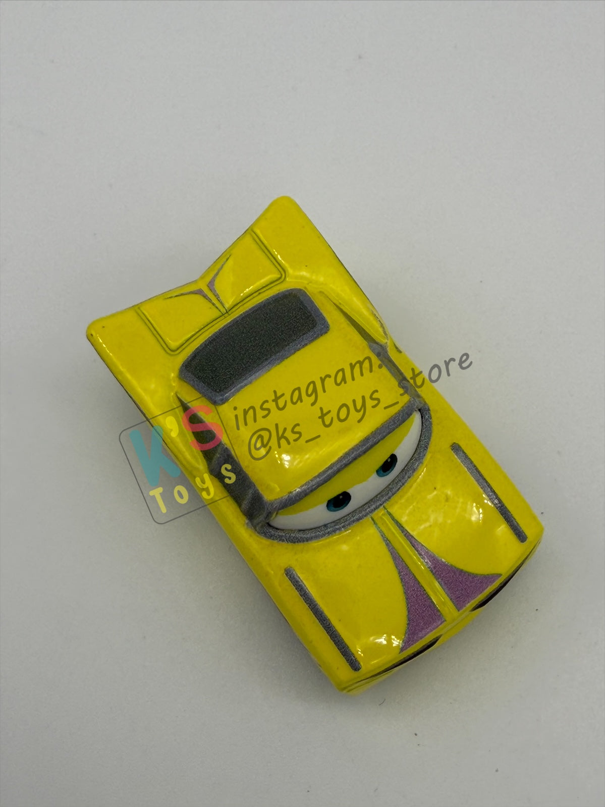 Loose Mini Racers Pixar Disney Cars, YELLOW RAMONE - Mint / Near Mint Condition