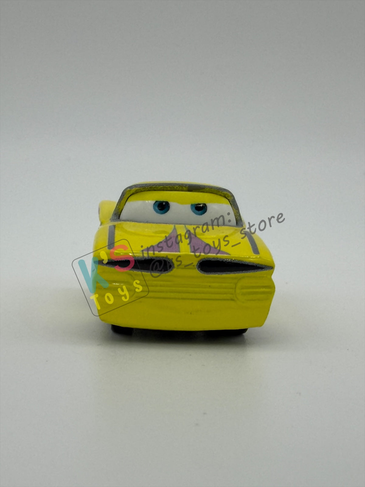 Loose Mini Racers Pixar Disney Cars, YELLOW RAMONE - Mint / Near Mint Condition