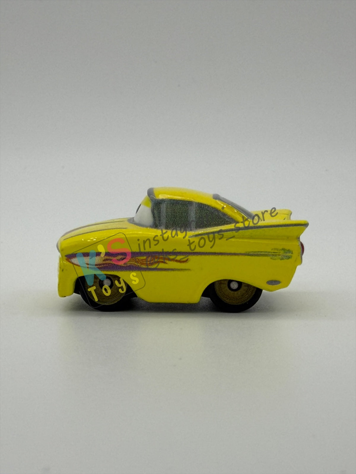 Loose Mini Racers Pixar Disney Cars, YELLOW RAMONE - Mint / Near Mint Condition
