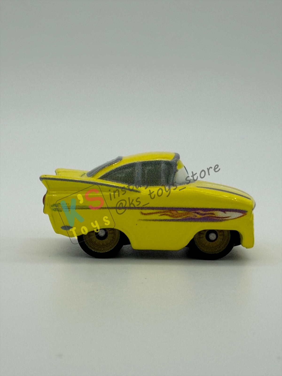 Loose Mini Racers Pixar Disney Cars, YELLOW RAMONE - Mint / Near Mint Condition