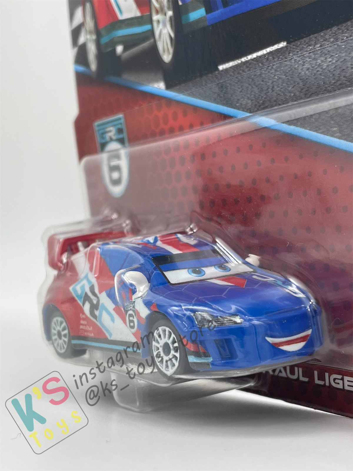 Disney Pixar Cars by MATTEL,  RAOUL CAROULE GRC - 2024 NEW RELEASE GRC SERIES - BNIP