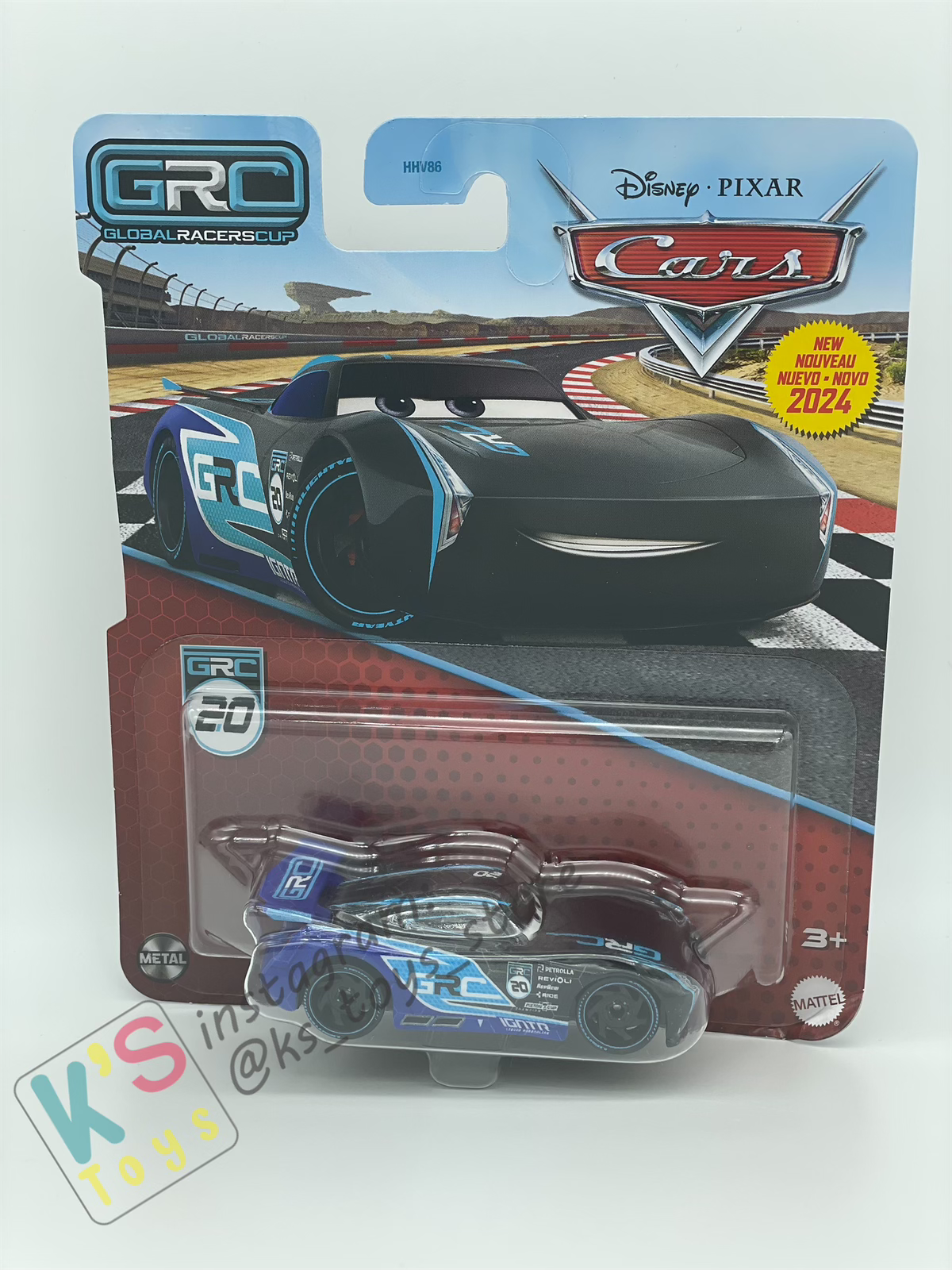 Disney Pixar Cars by MATTEL,  JACKSON STORM GRC - 2024 NEW RELEASE - BNIP