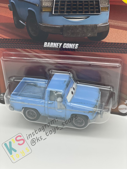 Disney Pixar Cars by MATTEL, BARNEY CONES - 2024 NEW RELEASE Case K 2024 - BNIP