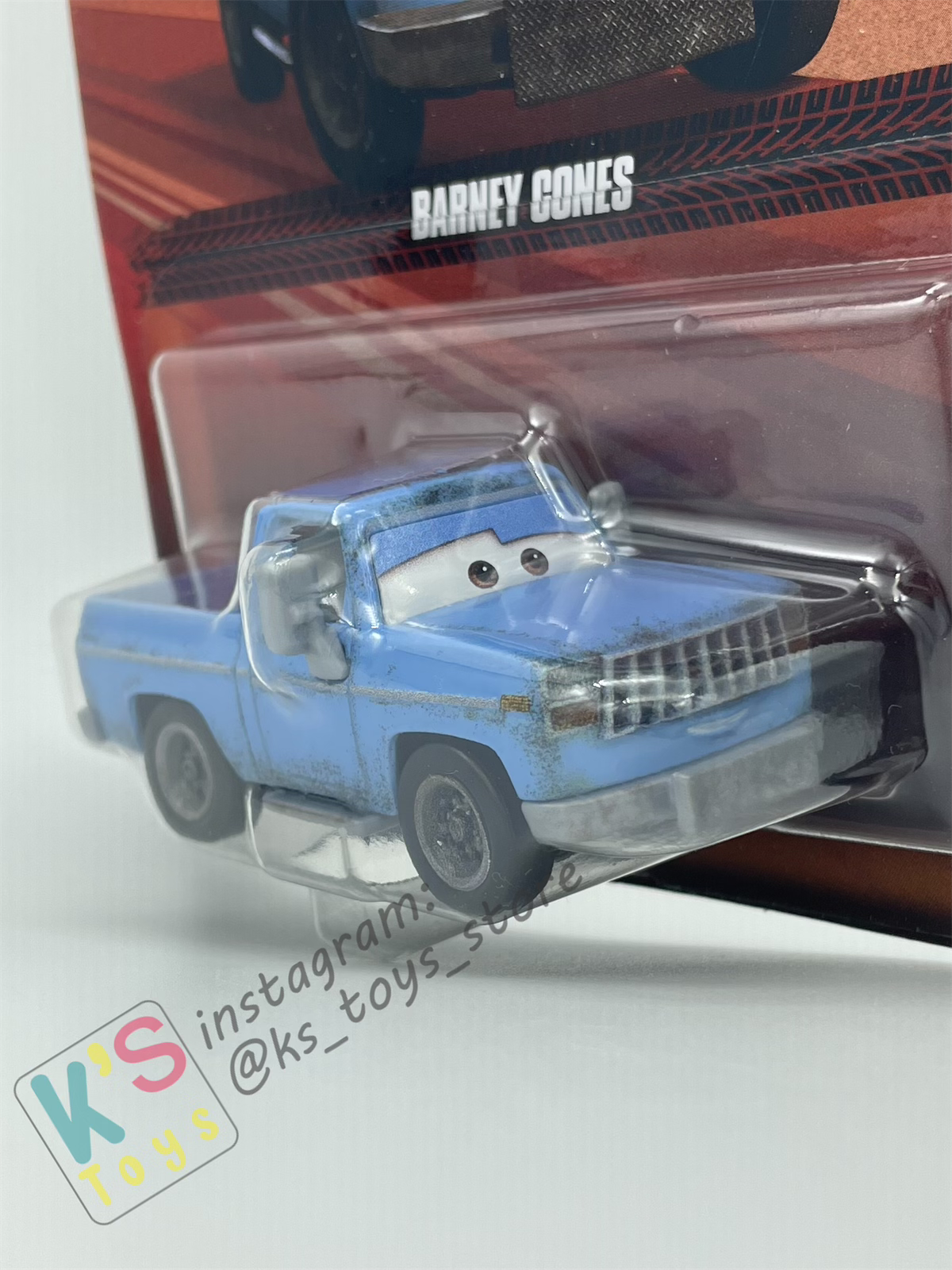 Disney Pixar Cars by MATTEL, BARNEY CONES - 2024 NEW RELEASE Case K 2024 - BNIP