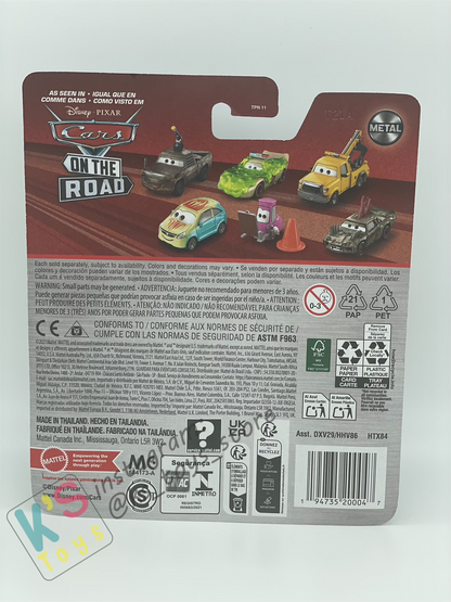 Disney Pixar Cars by MATTEL, BARNEY CONES - 2024 NEW RELEASE Case K 2024 - BNIP