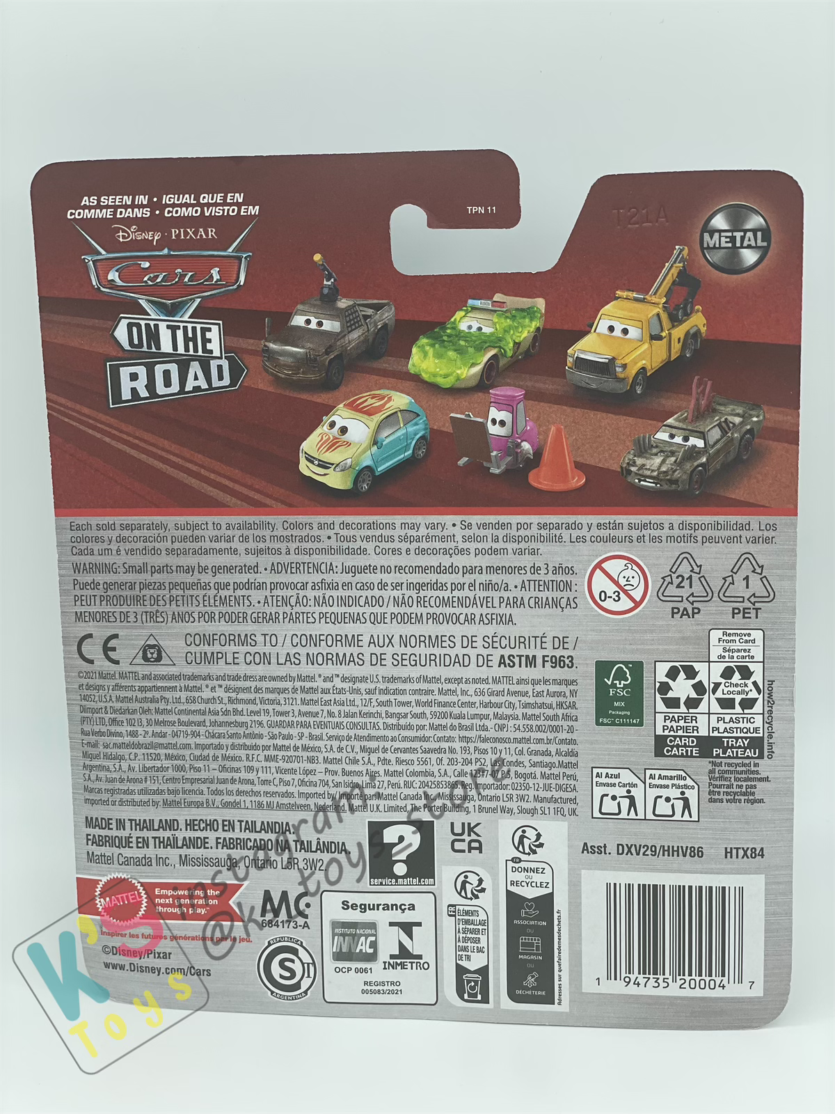 DISNEY PIXAR CARS BY MATTEL - "MARGARET MOTORRAY"  2024 NEW RELEASE - BNIP