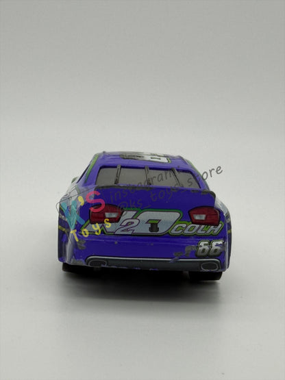 PRE-OWNED / LOOSE DISNEY PIXAR CARS 1:55 BY MATTEL - "PARKER BRAKESTON (NO 2 COLA #68)" CARS 3 PISTON CUP RACERS SERIES - PLAYED CONDITION