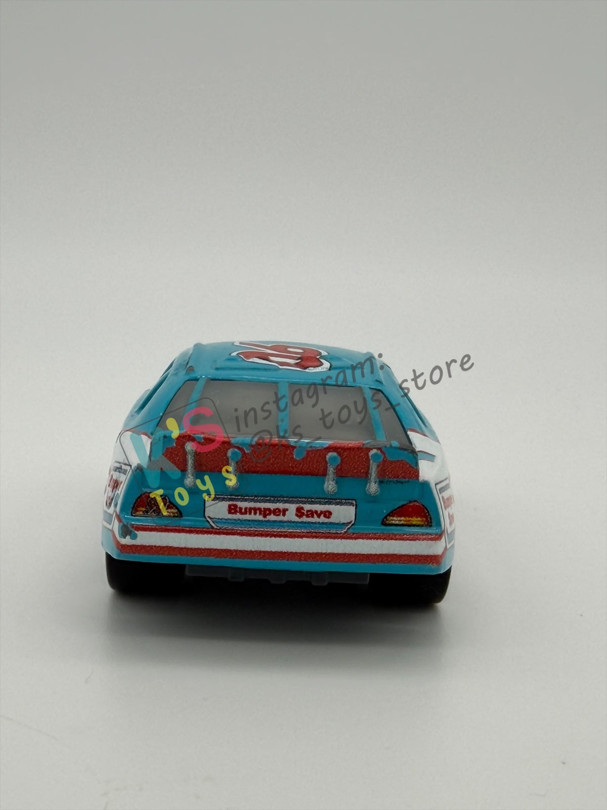PRE-OWNED / LOOSE DISNEY PIXAR CARS - "Ponchy Wipeout (Bumper save #90)" CARS SERIES - PLAYED CONDITION - READ DESCRIPTION!!!!!!!!!!
