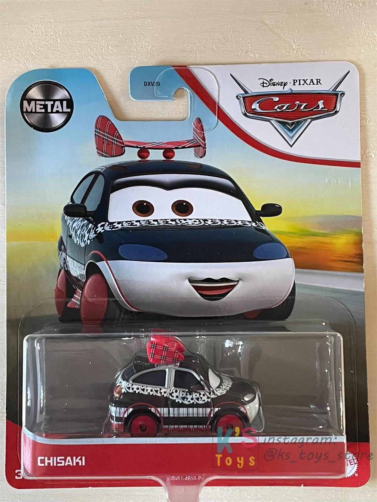 DISNEY PIXAR CARS BY MATTEL, CHISAKI- BNIP