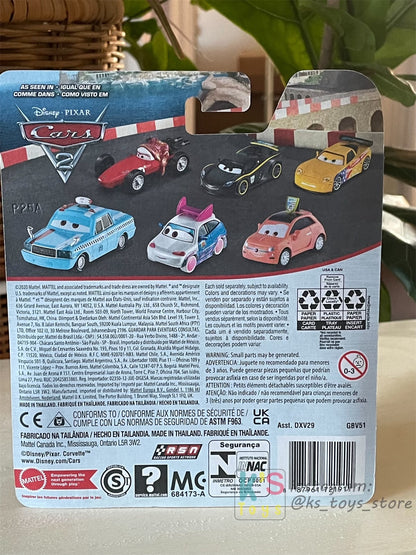 DISNEY PIXAR CARS BY MATTEL, CHISAKI- BNIP