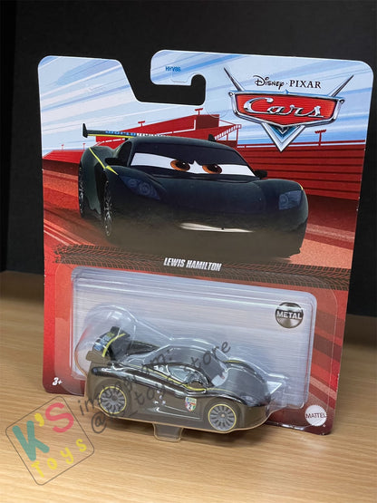 DISNEY PIXAR CARS BY MATTEL, LEWIS HAMILTON - BNIP