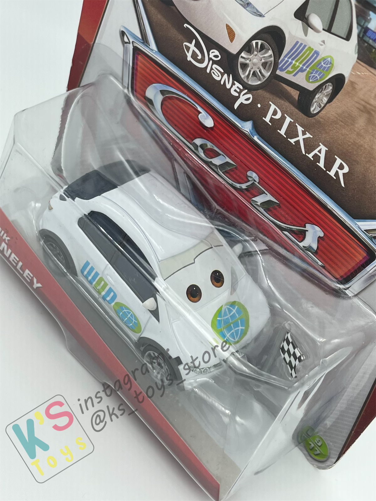 DISNEY PIXAR CARS BY MATTEL, ERIK LANELEY - WGP SERIES - BNIP