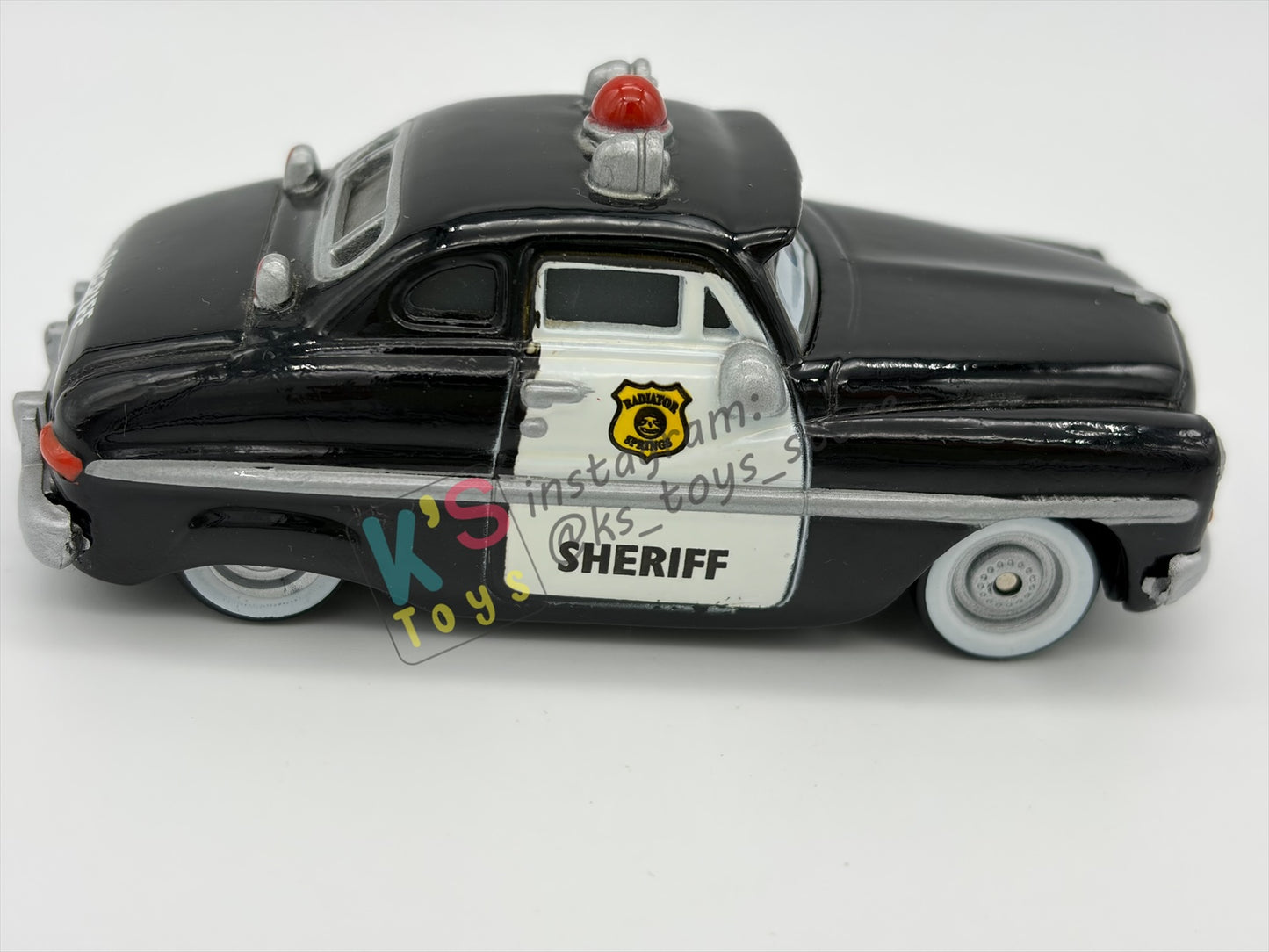 PRE-OWNED / LOOSE DISNEY PIXAR CARS - "SHERIFF" CARS SERIES - NEAR MINT CONDITION