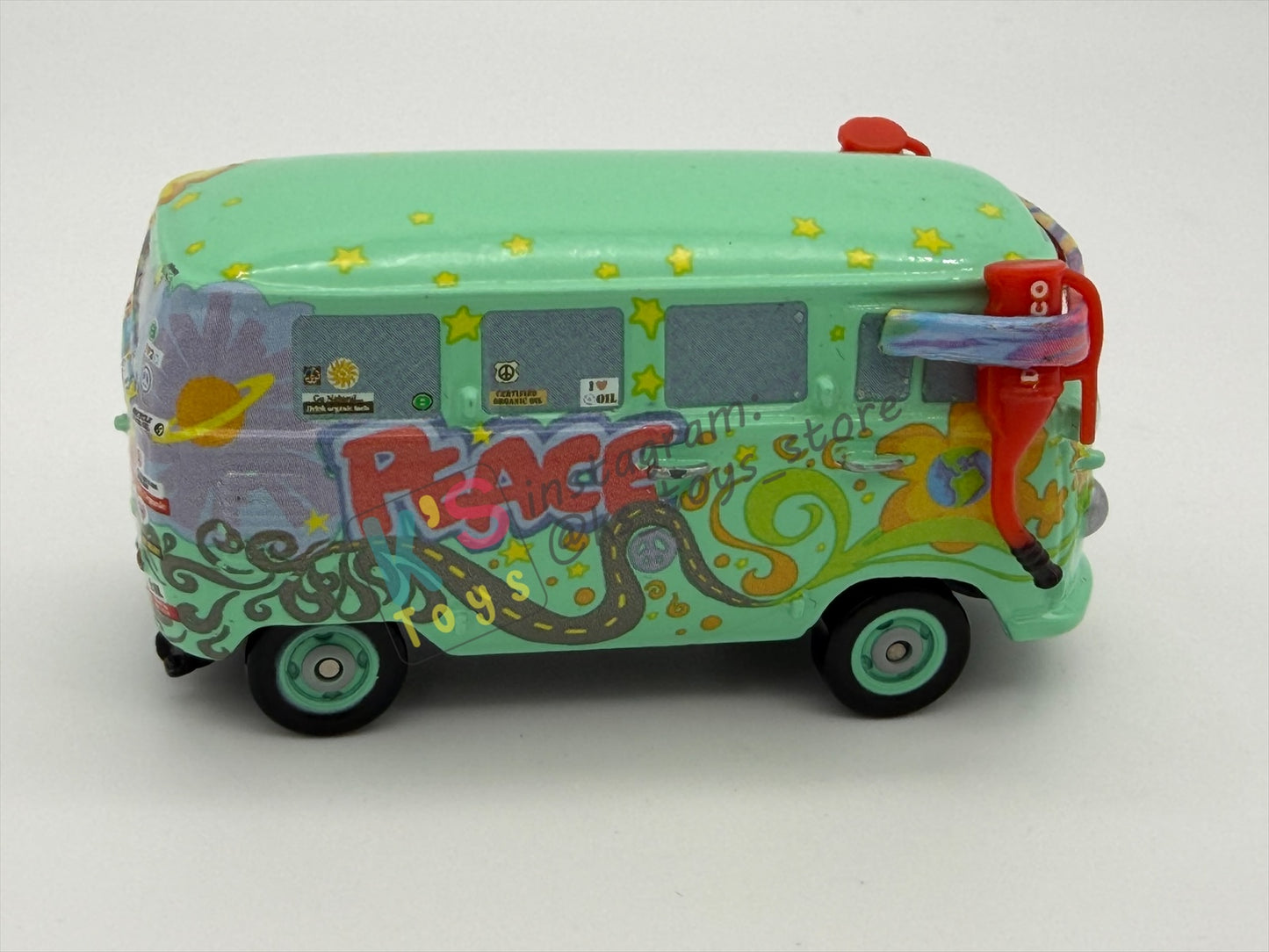 PRE-OWNED / LOOSE DISNEY PIXAR CARS - "PIT CREW MEMBER FILLMORE" CARS SERIES - NEAR MINT CONDITION