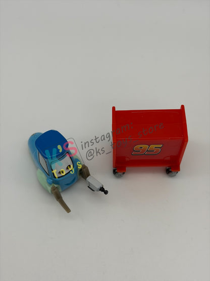 PRE-OWNED / LOOSE DISNEY PIXAR CARS - "PIT CREW MEMBER GUIDO" CARS SERIES - NEAR MINT CONDITION